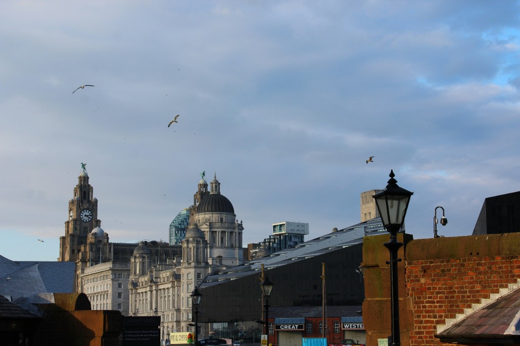 Liverpool waterfront skyline
